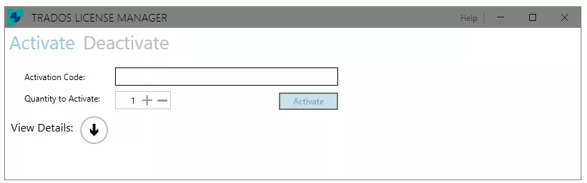 Kích hoạt license tại máy chủ